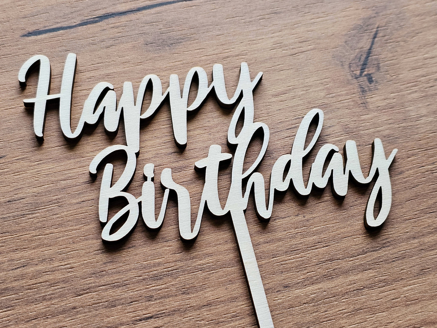 Caketopper Happy Birthday