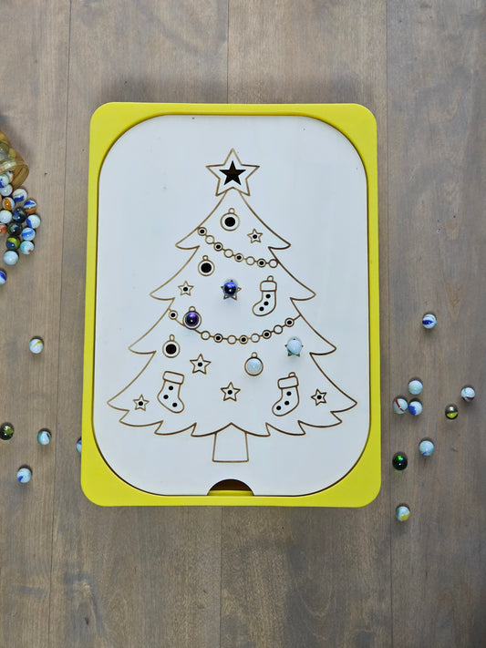 Aktivitätsplatte Christbaum