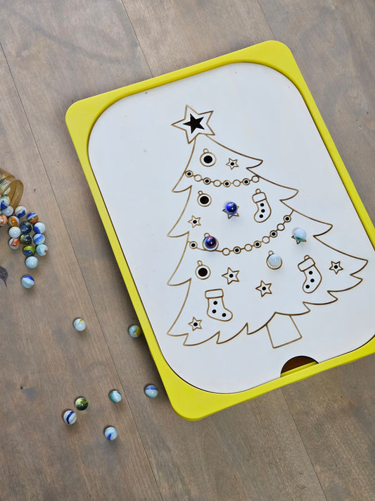 Aktivitätsplatte Christbaum